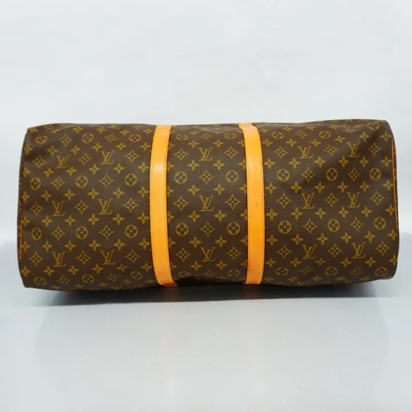 Authentic Louis Vuitton keepall 60 travel duffle bag monogram unisex - Picture 2 of 12